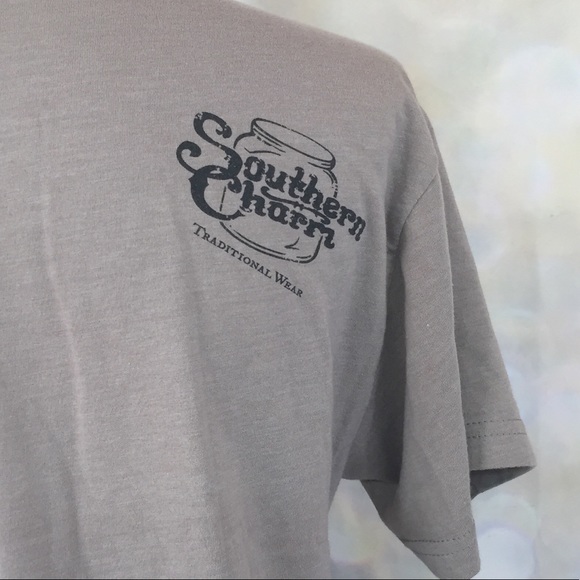 Southern Charm S Graphic Tee Get Yer Shine On Funny T-shirt Moonshine - Picture 3 of 6